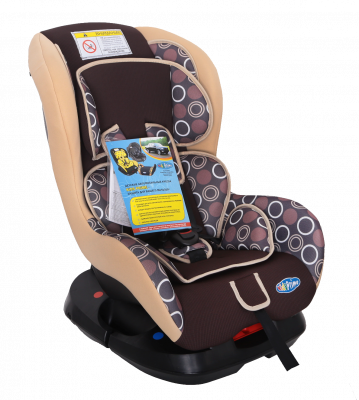 Автокресло детское Kids Prime LB303 (2 бежевый 
круг) - Цвет бежевый - Картинка #2